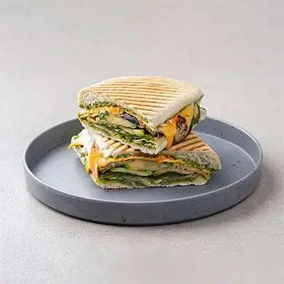 Ciabatta Grilled Vegetable & Cheese Sandwich